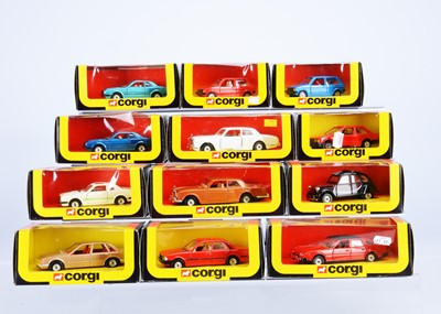 Lot 148 - 1980's Corgi Toys Saloon Cars