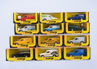 Lot 152 - 1980's Corgi Toys Ford Escort Vans