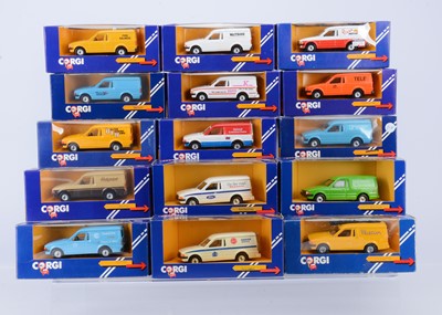 Lot 153 - 1980's Corgi Toys Ford Escort Vans
