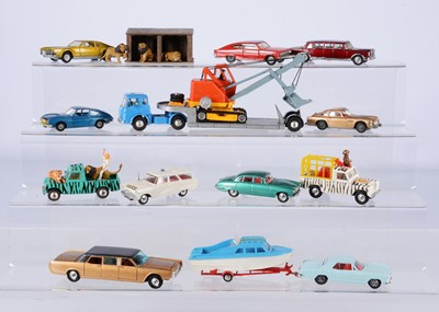 Lot 165 - Corgi Toys Cars & Commercial Vehicles