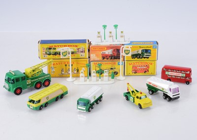 Lot 178 - BP Liveried Matchbox Toys