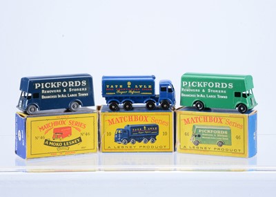 Lot 182 - Three boxed Matchbox Lesney 1-75 Series Models