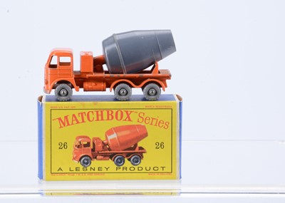 Lot 193 - A rare boxed Matchbox Lesney 1-75 Series 26b Foden Concrete Mixer Lorry