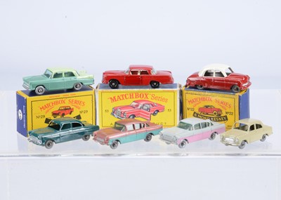 Lot 196 - Three boxed Matchbox Lesney 1-75 Series Models