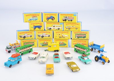 Lot 201 - Boxed Late Issue Matchbox Lesney 1-75 Series Models