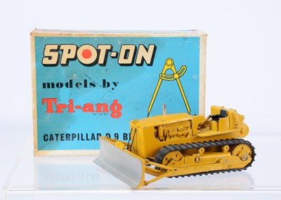 Lot 208 - A Scarce Tri-ang Spot-On No.116 Caterpillar D.9 Bulldozer
