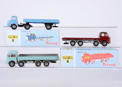 Lot 215 - Restored/Repainted Tri-ang Spot-On Articulated Vehicles