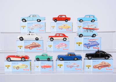 Lot 220 - Repainted/Restored Tri-ang Spot-On Cars