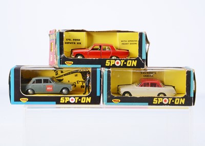 Lot 228 - Boxed Tri-ang Spot-On Cars