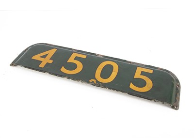 Lot 738 - Southern Railway EMU Front Ventilator Panels with Unit Numbers