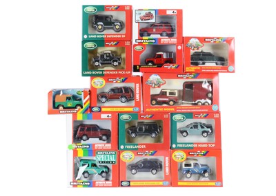 Lot 248 - Britains 1980's-00's Land Rovers & Range Rovers