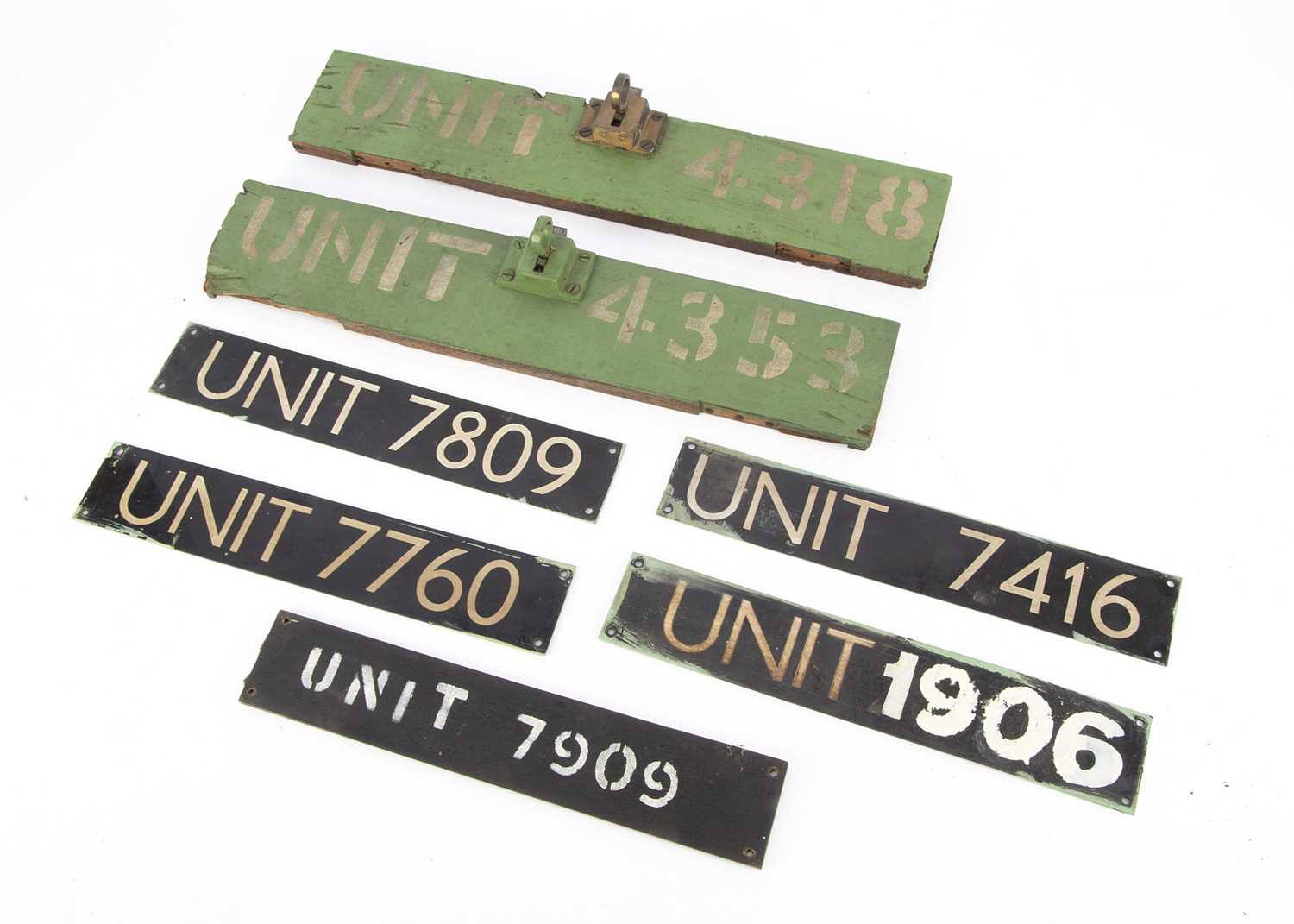 Lot 739 - Southern Railway EMU Panels