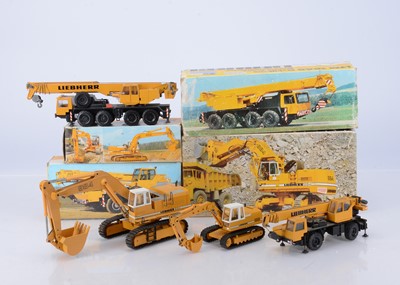 Lot 282 - 1:50 Scale 'Liebherr' Construction Models by Conrad