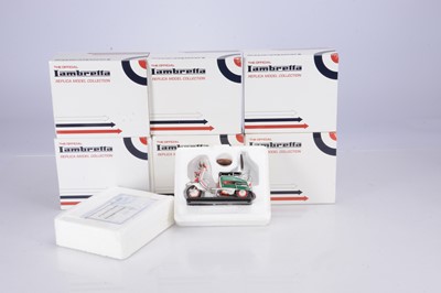 Lot 296 - The Official Lambretta Replica Model Collection by Bradford Exchange