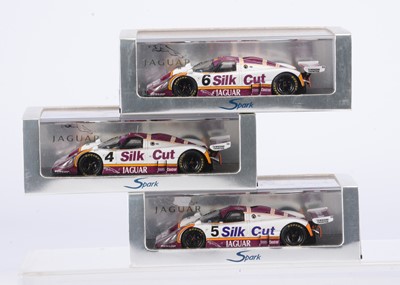 Lot 301 - Spark 1:43 Scale Jaguar XJR Le Mans Models