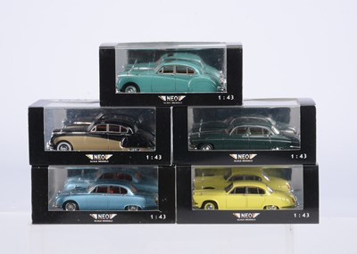 Lot 304 - Neo 1:43 Scale Jaguar Models