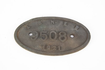 Lot 745 - Locomotive Workshop Plate