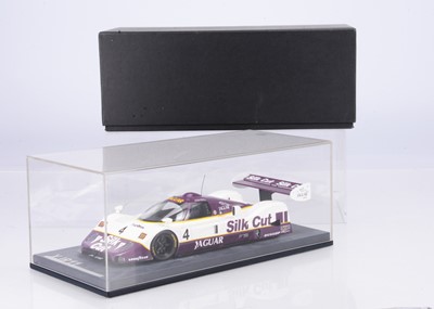 Lot 314 - MCW 1:18 Scale Jaguar XJR11 WEC Silk Cut #4 1990 Suzuka (Lammers/Wallace)