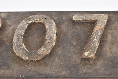 Lot 748 - Locomotive Smoke Box Number Plate