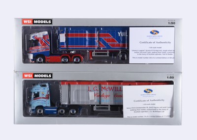 Lot 346 - WSI Models (Search Impex) 1:50 Scale Limited Edition Trucks
