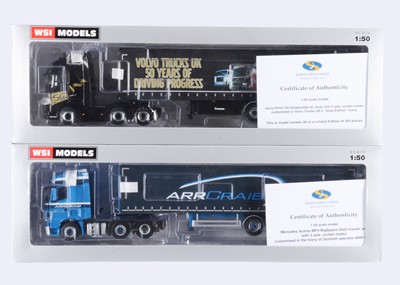 Lot 349 - WSI Models (Search Impex) 1:50 Scale Limited Edition Trucks