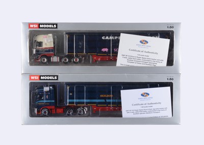 Lot 355 - WSI Models (Search Impex) 1:50 Scale Limited Edition Trucks