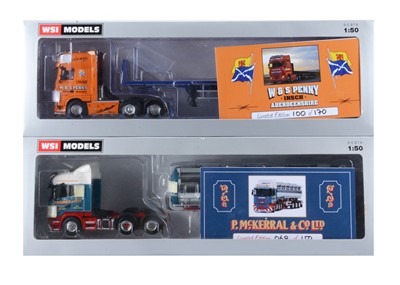 Lot 365 - WSI Models (Anglo Dutch) 1:50 Scale Limited Edition Trucks