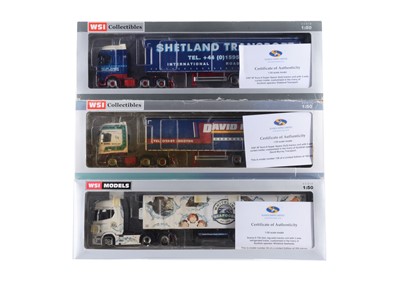 Lot 367 - WSI Models (Search Impex) 1:50 Scale Limited Edition Trucks