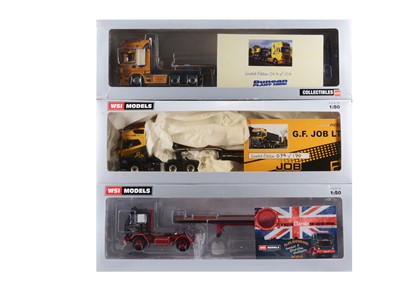 Lot 370 - WSI Models 1:50 Scale Limited Edition Trucks