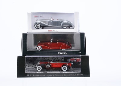 Lot 376 - 1:43 Scale Duesenberg Models
