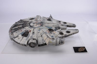 Lot 380 - DeAgostini 1:1 Scale Star Wars Millennium Falcon Completed Partworks Model Kit