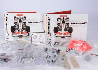 Lot 385 - DeAgostini 1:8 Scale Vodafone McLaren Mercedes MP4/23 2008 World Championship Winning Car Partworks Kit