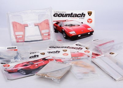 Lot 388 - DeAgostini 1:8 Scale Lamborghini Countach LP 500S Partworks Kit