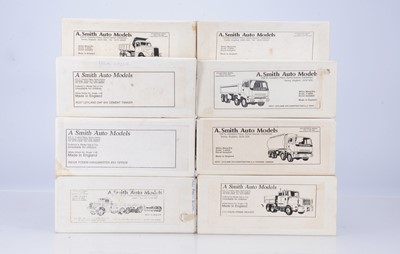 Lot 391 - A. Smith Auto Models 1:48 Scale White Metal Kits