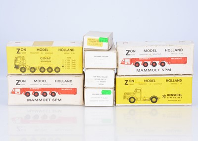 Lot 396 - Zon Model Holland 1:50 Scale White Metal Kits