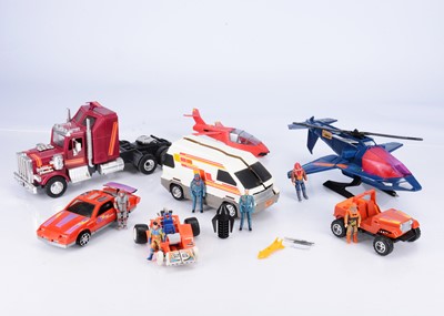 Lot 409 - Kenner MASK Series 1 & 2 Vehicles & Figures