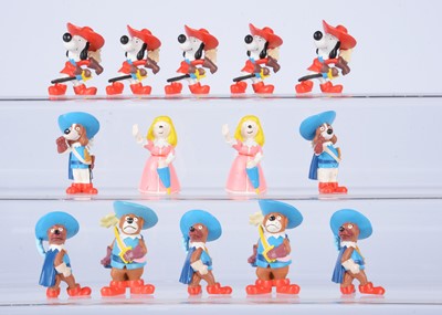 Lot 412 - 1980's Disvenda (Portugal) Dogtanian & The Three Muskehounds PVC Figures