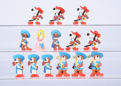 Lot 413 - 1980's Disvenda (Portugal) Dogtanian & The Three Muskehounds PVC Figures