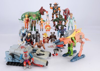Lot 419 - Vintage He-Man MOTU, Thundercats & Centurions Action Figures