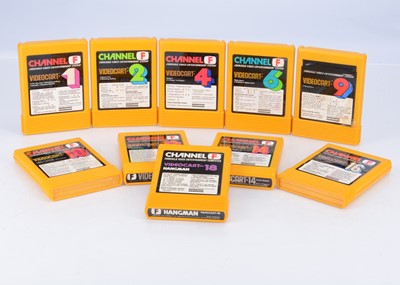Lot 430 - Fairchild Channel F Video Game Console Cartridges