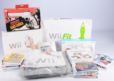Lot 432 - Nintendo Wii Games Console, Games & Accessories
