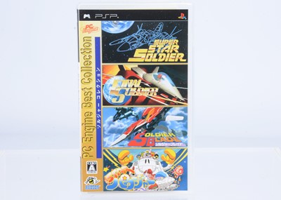 Lot 435 - A Rare Sony PSP (PlayStation Portable) PC Engine Best Collection: Soldier Collection Game