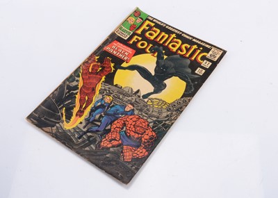 Lot 450 - Marvel Comics Fantastic Four Vol 1 #52 UK Priced First Appearance of Black Panther