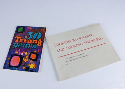 Lot 493 - A very scarce Lines Brothers self-published softcover book from 1958 entitled 'Looking Backwards and Looking Forwards'