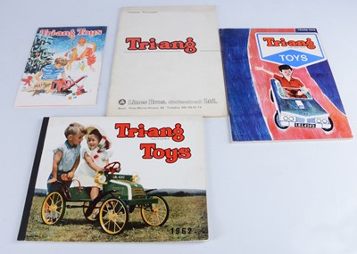 Lot 496 - Four Lines Brothers Tri-ang Toy foreign language Catalogues