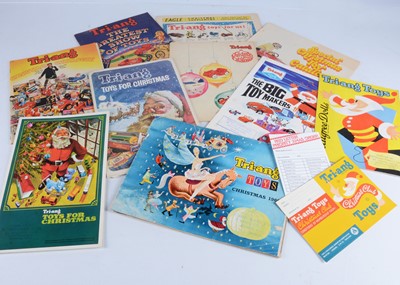 Lot 497 - Ten Lines Brothers Christmas Tri-ang Toy Catalogues