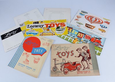 Lot 501 - Six scarce Lee-Way Toys Catalogues