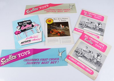 Lot 502 - Three scarce Swallow Toys Catalogues