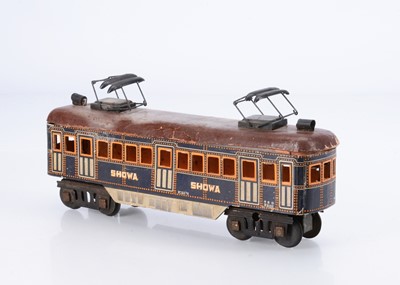Lot 509 - A Pre-War Japanese A1 Toys Clockwork Electric Rail Car