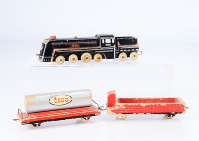 Lot 512 - A Scarce Early Lego Wooden Pull-Along Train